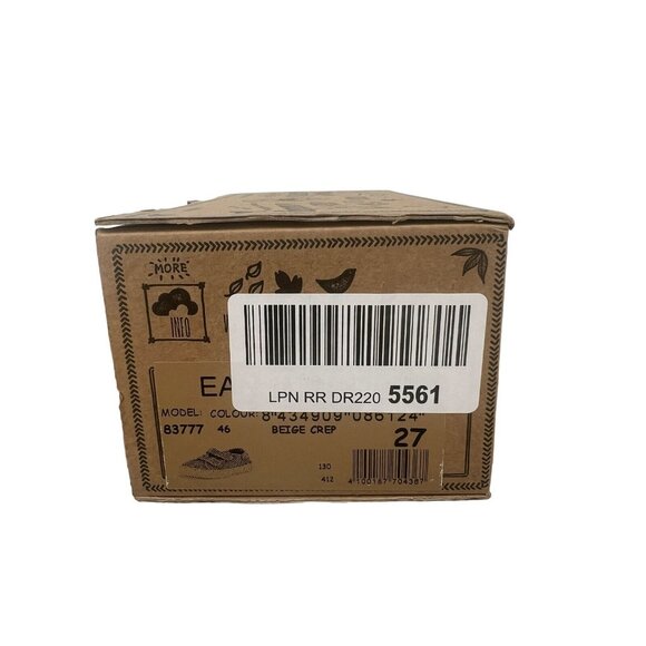 Cienta Kids #83777 Hook & Loop Girls Shoes- Washed Beige - Pick Size - Picture 8 of 8